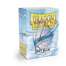 Dragon Shield Box of 100 in Matte Sky Blue